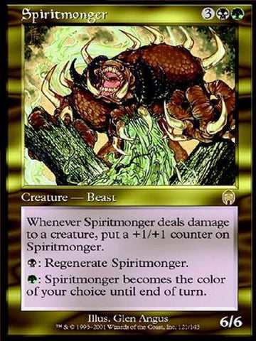 "Spiritmonger" - Magic The Gathering Card - Apocalypse