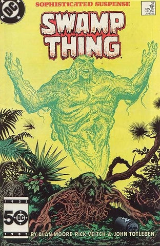 Swamp Thing #37 - DC - 1985 - 1st app John Constantine