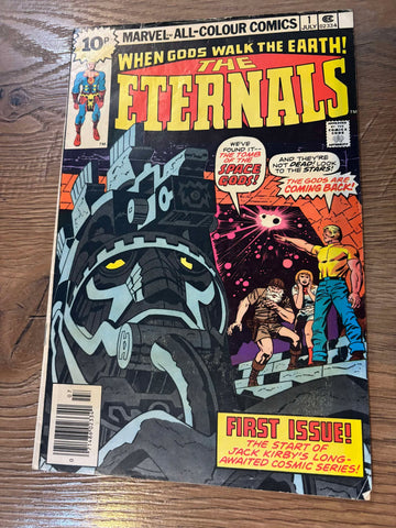 The Eternals #1 - Marvel Comics - 1976