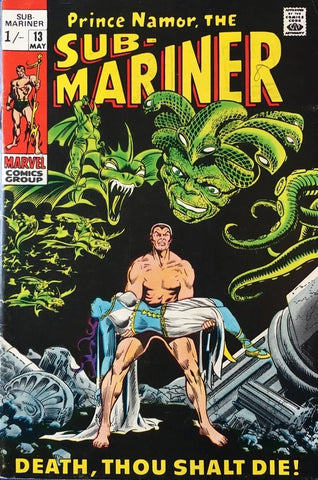 The Sub-Mariner #13 - Marvel Comics - 1969