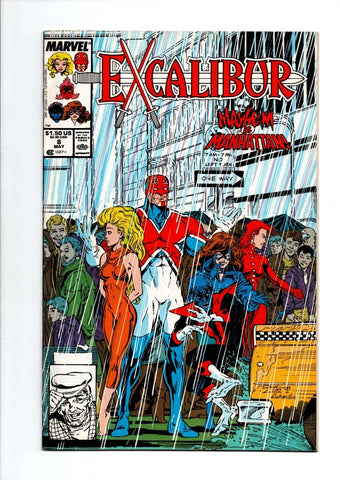 Excalibur #8 - Marvel Comics - 1988