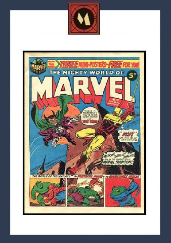 Mighty World Of Marvel #25 - Marvel Comics / British - 1973