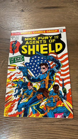 Nick Fury & His Agents of SHIELD  #2 - Marvel Comics - 1973