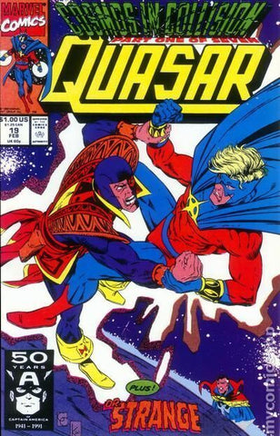 Quasar #19 - Marvel Comics - 1991