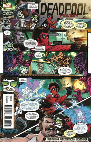 Deadpool #31 - Marvel Comics - 2017 - Koblish Secret Variant
