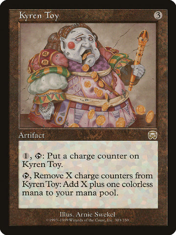 "Kyren Toy" - Magic The Gathering Card - Mercadian Masques
