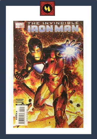 Invincible Iron Man #2 - Marvel Comics - 2008