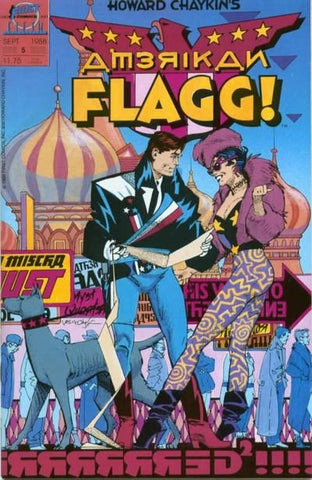 American Flagg! #5 - First Comics - 1988