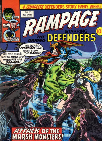 Rampage Magazine #27 - Marvel Comics - 1978