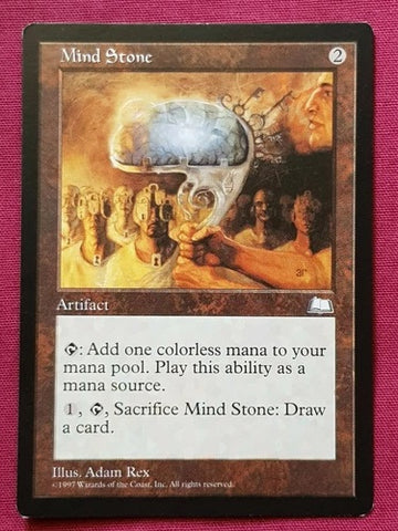 "Mind Stone" - Magic The Gathering Card - Weatherlight