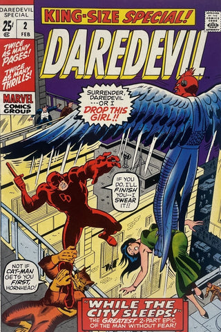 Daredevil King-Size Special #2 - Marvel Comics - 1970