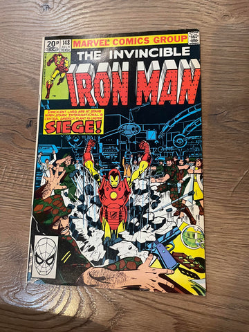 Invincible Iron Man #148 - Marvel Comics - 1981 - Back Issues