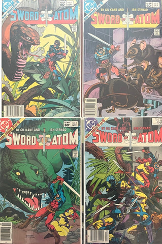 Sword Of The Atom #1 - #4 (Full SET of 4) - DC Comics - 1983/4