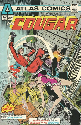 Cougar #1 - Atlas Comics - 1975