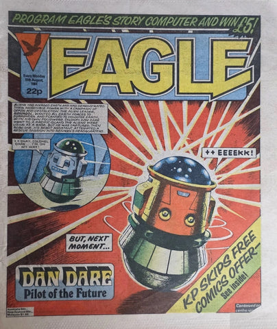 Eagle 4/8/84 and 11/8/84 (2 x issues) - IPC / British Comics - 1984