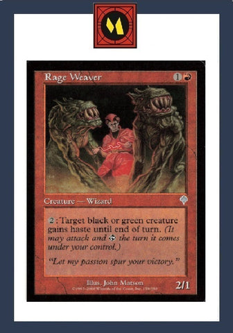 "Rage Weaver" - Magic The Gathering Card - Invasion