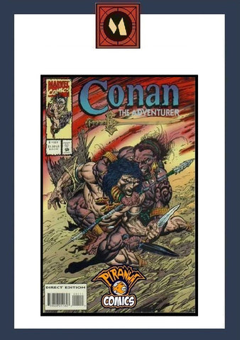 Conan The Adventurer #4 - Marvel Comics - 1994