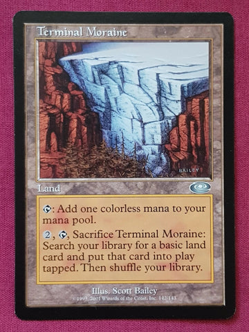 "Terminal Moraine" x4 - Magic The Gathering Card - Planeshift - 4-Card Playset