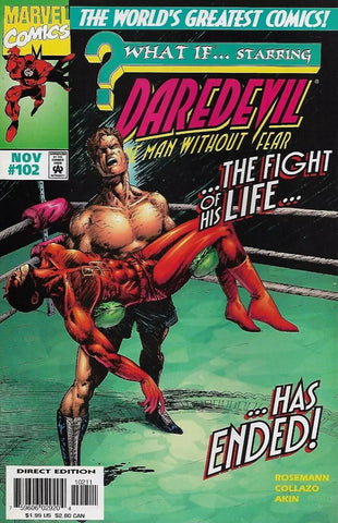 What If? Starring Daredevil #102 - Marvel Comics - 1997