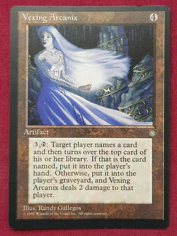 "Vexing Arcanix" - Magic The Gathering Card - Ice Age