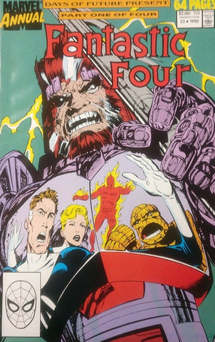 Fantastic Four Annual #23 - Marvel Comics - 1990