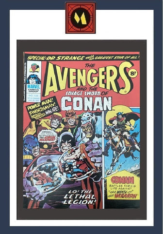 The Avengers #123 - Marvel Comics / British - 1976