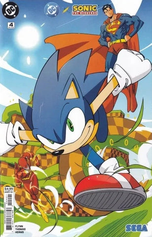 Sonic the Hedgehog #4 - DC Comics - 2025 - Cover B