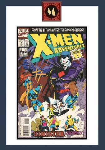 X-Men Adventures #1 - #9 (9x Comics RUN) - Marvel Comics - 1994