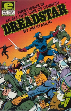 Dreadstar #1 - Epic Comics - 1982