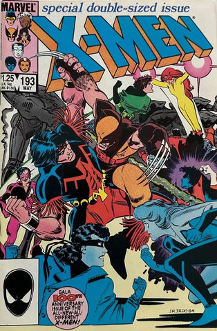 Uncanny X-Men #193 - Marvel Comics - 1985 - 1st Warpath In Costume