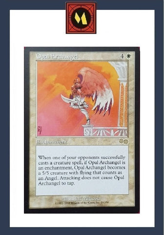 "Opal Archangel" - Magic The Gathering Card - Urza's Saga