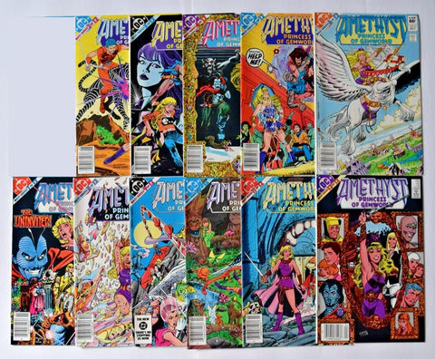 Amethyst Princess of Gemworld #2-12 (LOT of 11x Comics) - DC - 1983+