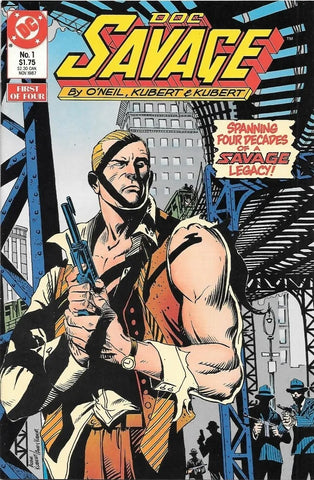 Doc Savage #1 & #2 - DC Comics - 1987
