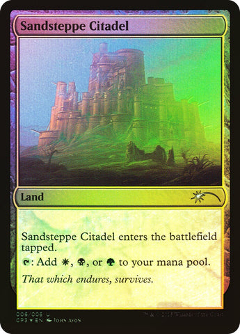 "Sandsteppe Citadel" FOIL - Magic The Gathering Card - CP3