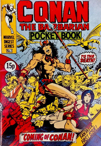 Conan The Barbarian Pocket Book #11 - Marvel Comics / Digest - 1995