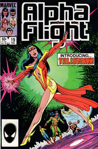 Alpha Flight #19 - Marvel Comics - 1984 - 1st App. Talisman