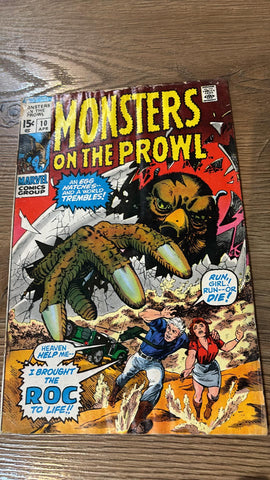 Monsters on the Prowl #10 - Marvel Comics - 1971