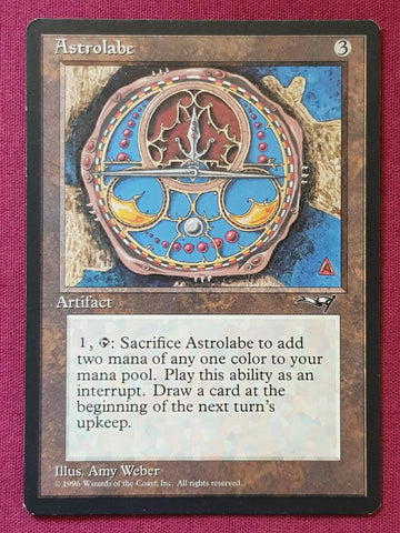 "Astrolabe" - Magic The Gathering Card - Alliances