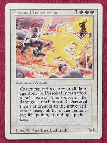 "Personal Incarnation" - Magic The Gathering Card - Revised