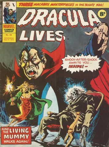 Dracula Lives #49 - Marvel Comics / British - 1975