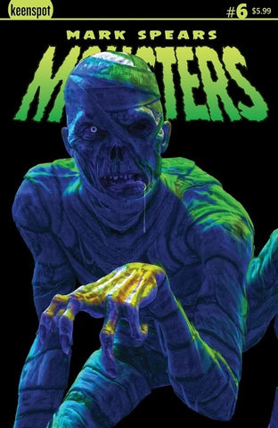 Mark Spears Monsters #6 - Keenspot - 2025 - Cursed Mummy Cover
