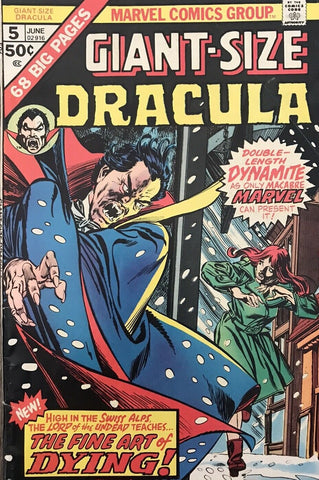 Giant-Size Dracula #5 - Marvel Comics - 1975