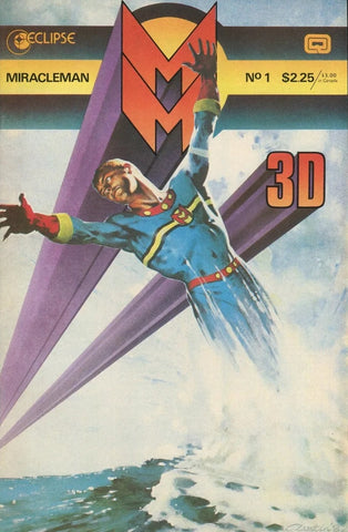 Miracleman 3-D #1 (No 3-D Specs) - Eclipse - 1985