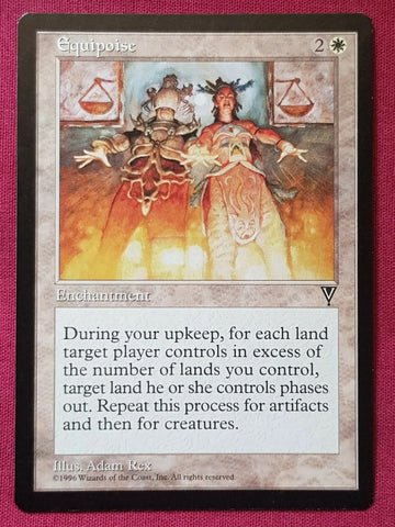 "Equipoise" - Magic The Gathering Card - Visions