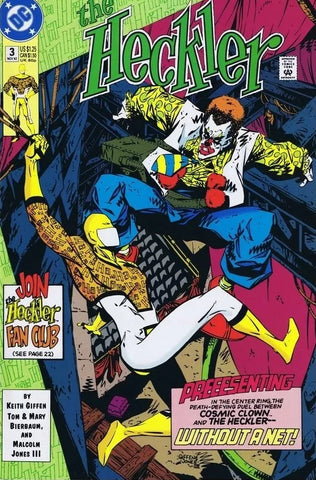 The Heckler #3 - DC Comics - 1992