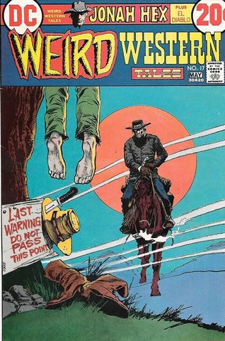 Weird Western Tales #17 - DC Comics - 1973
