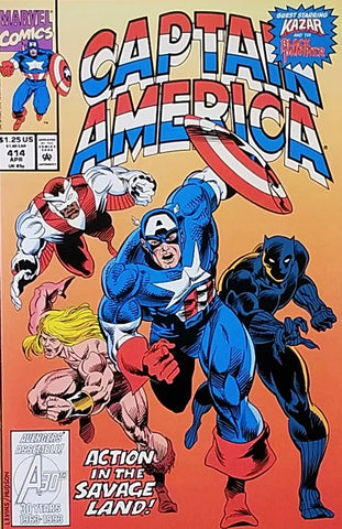 Captain America #414 - Marvel Comics - 1993