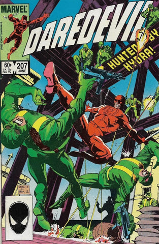 Daredevil #207 - Marvel Comics - 1984