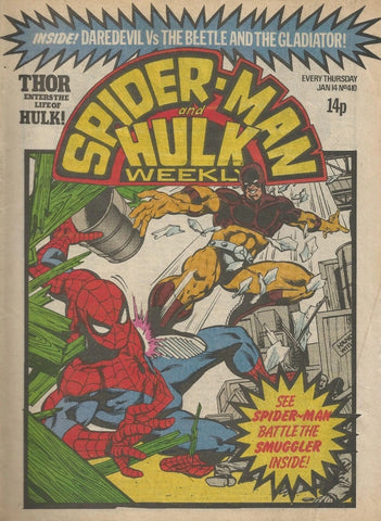 Spider-Man & Hulk Weekly #410 - Marvel/British - 1981