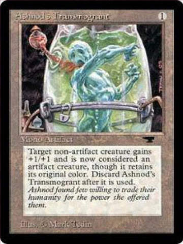 "Ashnod's Transmogrant" - Magic The Gathering Card - Antiquities